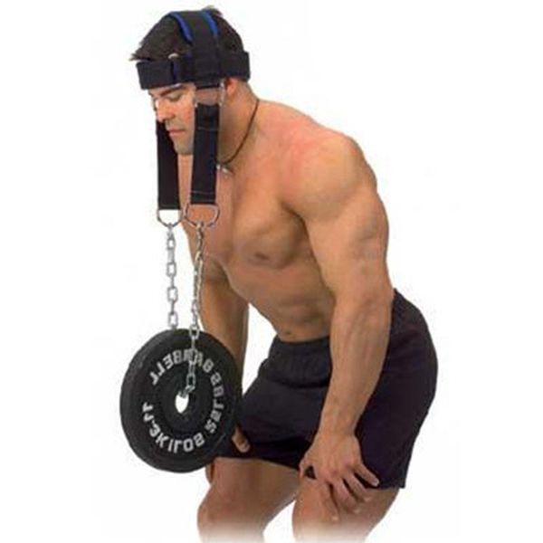 

head neck training device shoulder weight strength practice neck trainer