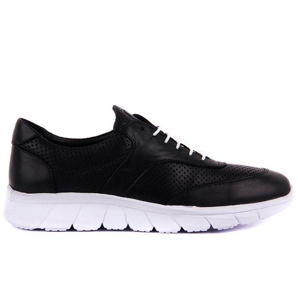 

sail-lakers black leather women casual shoes