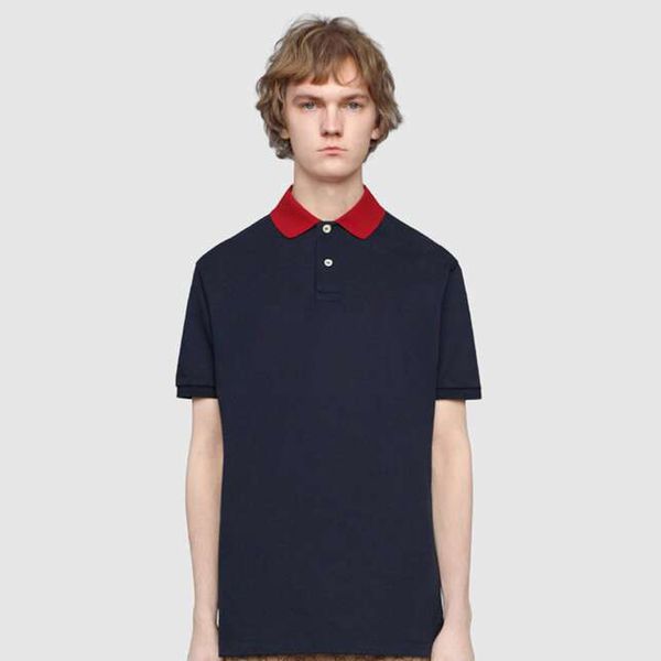 

bee polo shirts mens t-shirts fashion clothing short sleeve calssic tshirt business casual tee x-3xl, White;black