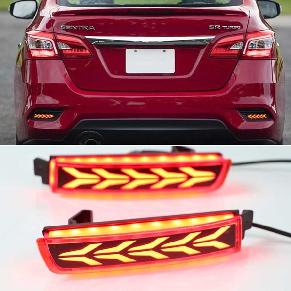 Auto LED Stoßstange Hinten Reflektor Schwanz Bremslicht Für Nissan Kicks Sentra Juke Murano Quest Terra Infiniti ESQ QX FX