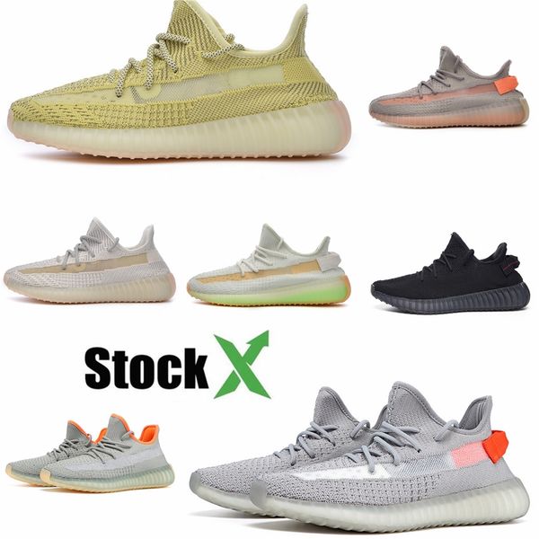 

2020 kanye west inertia v2 wave runner vanta static geode mauve og solid grey designer men women running shoes sports sneakers #qa459