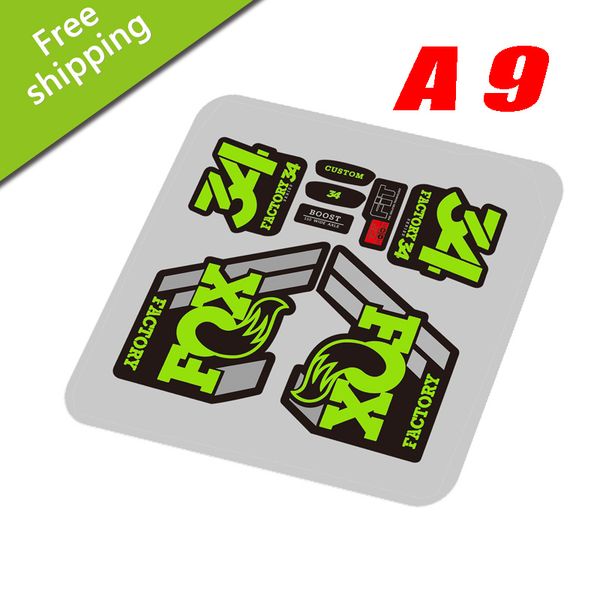 2018 Fox Factory 34 replacement Sticker For Mountain bike fox34 front fork decal