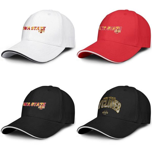 

iowa state cyclones football wordmark core smoke logo baseball adjustable sandwich hat custom sports cap coconut tree pink breast, Blue;gray