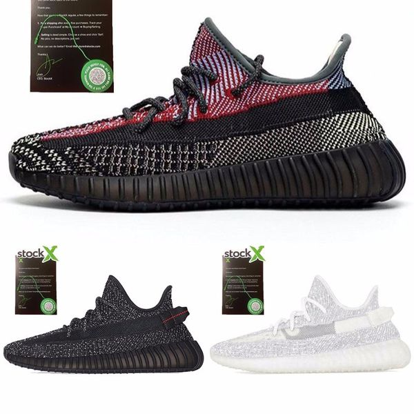 

2020 kanye west running shoes earth desert sage cinder asriel tail light zyon static reflective mens womens sneakers sports size 36-48