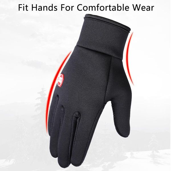 Winter Warm Outdoor Sports Wind Stopper Cold Weather Screen Gloves Unisex US