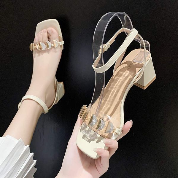 

med flat sandal shoe beige heeled sandals summer heels comfort shoes for women 2020 women's buckle strap espadrilles platform, Black