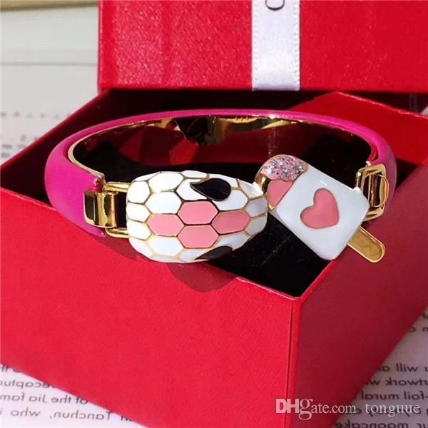 

european and american fashion titanium steel bracelet high-end personality shine bracelet men and women1, Black