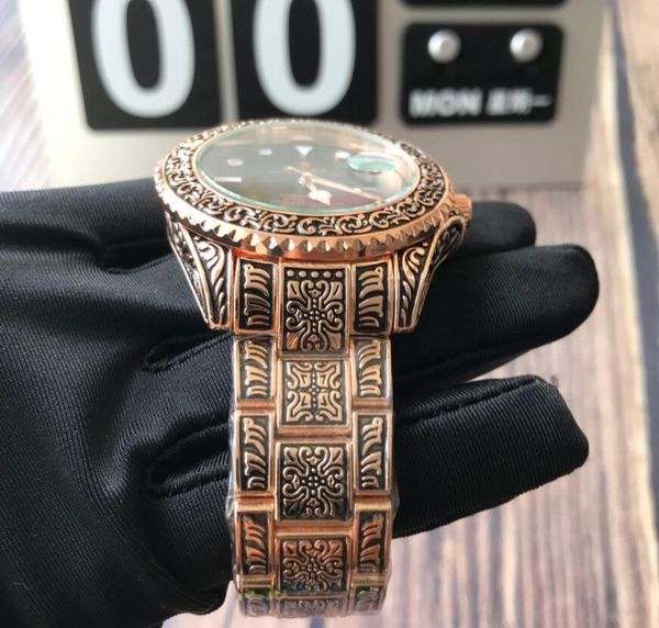 

Мужские Автоматические Sea-Dweller Часы Водонепроницаемые Из Нержавеющей Стали Резны