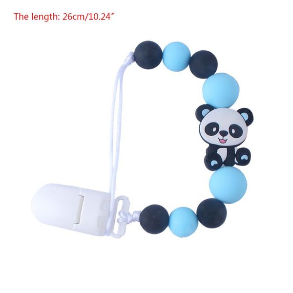 

cute baby соска цепь силиконового мультфильм panda младенцы новорожденного diy соски клип
