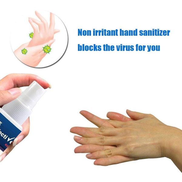 

30 мл мини дезинфицирующее средство для рук одноразовая дезинфекция бытовой очиститель спрей путешествия портативный увлажняющий дезинфициру