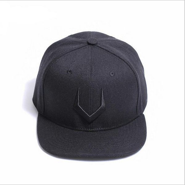 

foreign trade russian embroidered antler v letter hip-hop hat male and female flat hat couple original night style baseball cap, Blue;gray