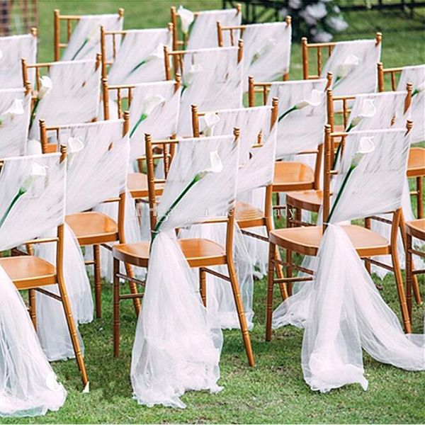 wedding chair sashes