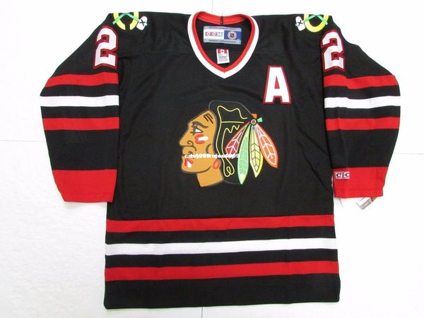 

custom duncan keith chicago blackhawks vintage ccm black hockey jersey stitch add any number any name mens hockey jersey xs-6xl, Black;red