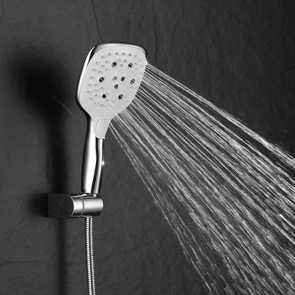 

moiio water saving new design chrome pom handheld shower head
