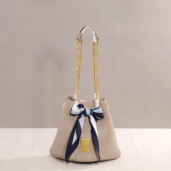 

luxurious2019 bucket chain bag woman concise joker packet exceed fire messenger single shoulder package