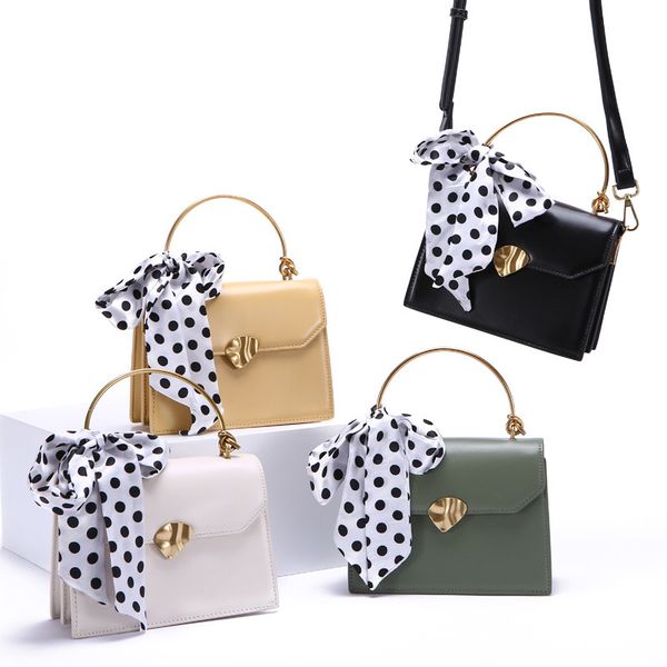 

ск сумка женщина пакет 2019 summer small fresh joker одно плечо satchel женщина шелковый шарф пакет роскошные сумки темперамент goddess