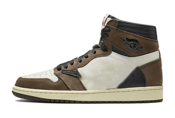 

New relea e 1 travi cott x 1 high og t p men ba ketball hoe ail black dark mocha ca ual de igner trainer neaker