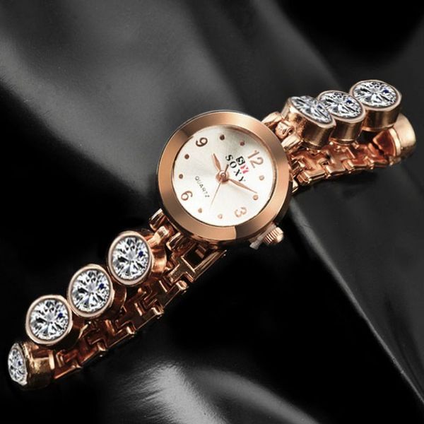 

ceramic glass mirror fashion wrist watch alloy strap ladies 2019 casual high hardness stainless steel quartz women wrist watch, Slivery;brown