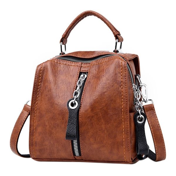 

abzc-leather handbags women bags fashion shoulder crossbody bag for women multifunction bag big tote