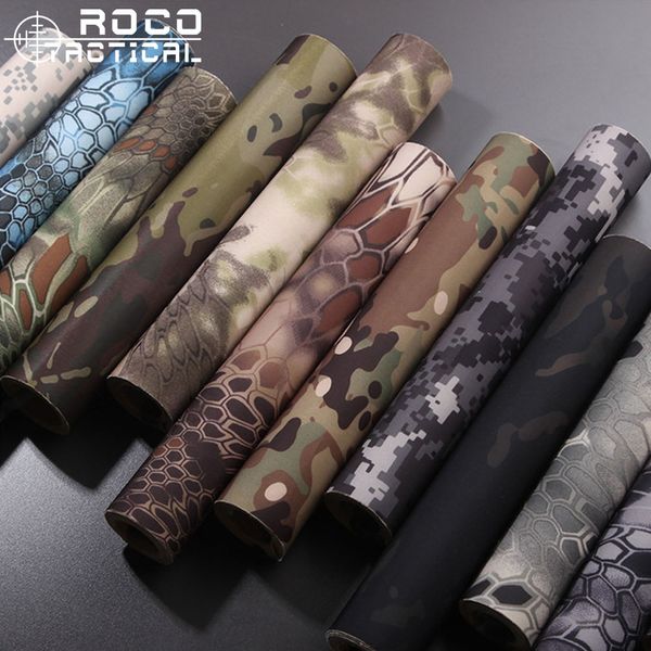 

rocotactical hunting camo cloth tape tactical sniper rifle wrap multi-use camouflage tape for hunting paintball 19 color