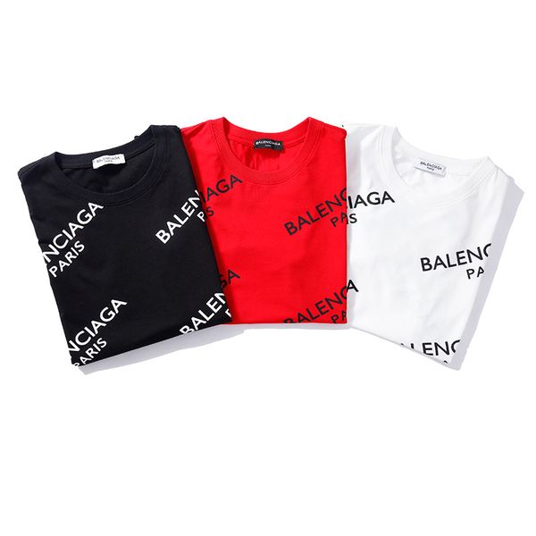 

2019 pari de ign men printed full bal ciaga logo tee hirt t hirt female fa hion women barcelo lim fa hion knit top