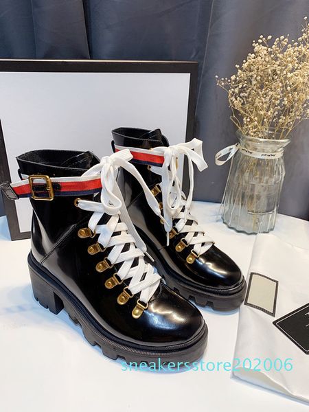 

original brand women men designer sports red white winter sneakers casual trainers mens womens luxury ankle boot s06, Black