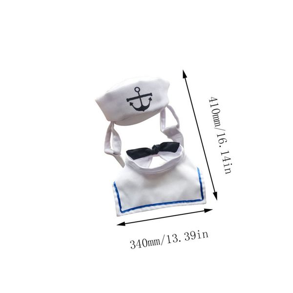 

pet dog cat sailor одежда tie hat navy ком ком плае дл паѬии pet