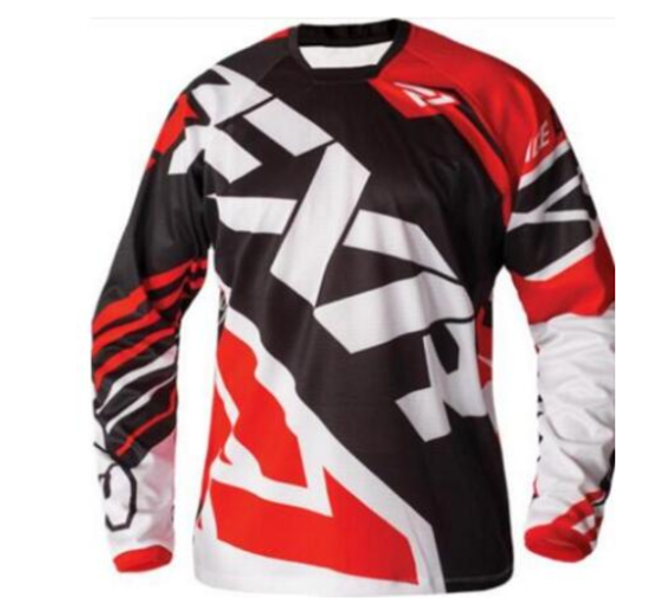 

downhill jersey mountain bike racing clothing men mtb shirt long moto motocross t fxr downhill, Black;red