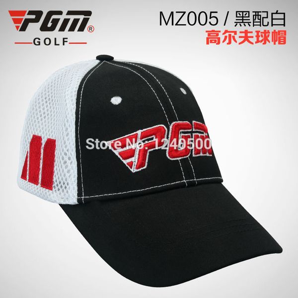 

breathable net fabric cloth golf pgm golf hat for women cap new, Black;white