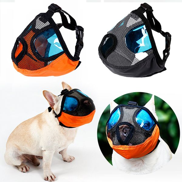 

1 piece breathable dog muzzle for nylon mask pet comfortable design adjustable toilet anti sbite pets accessories