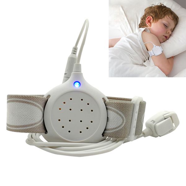 

arm wear bedwetting sensor alarm systerm for baby kids bed wetting enuresis alarm nocturnal sleeping enuresis plaswekker
