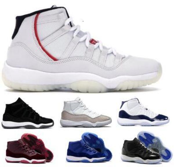 

bred 11 11s platinum tint mens basketball shoes sneakers concord bred space jam playoffs 2020 new arrival women chaussure trainers shoes