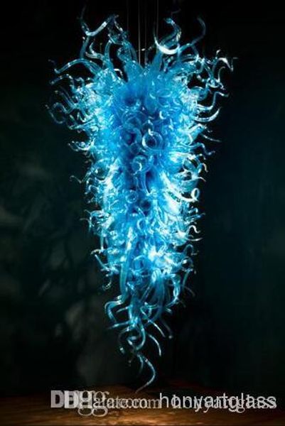 

ac led bulbs 120v/240v attractive lamp long murano glass pendant home decoration lights