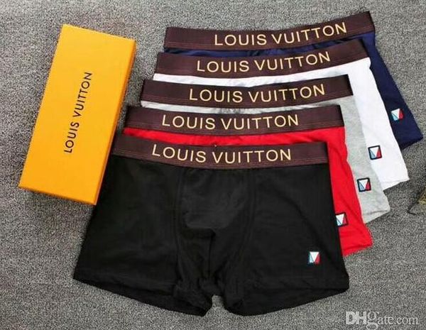 

боксеры хлопка дышащий rretehdf boxer люкс трусы tight талии трусы мужские боксеры дизайнерские мужские underwears, Black;white