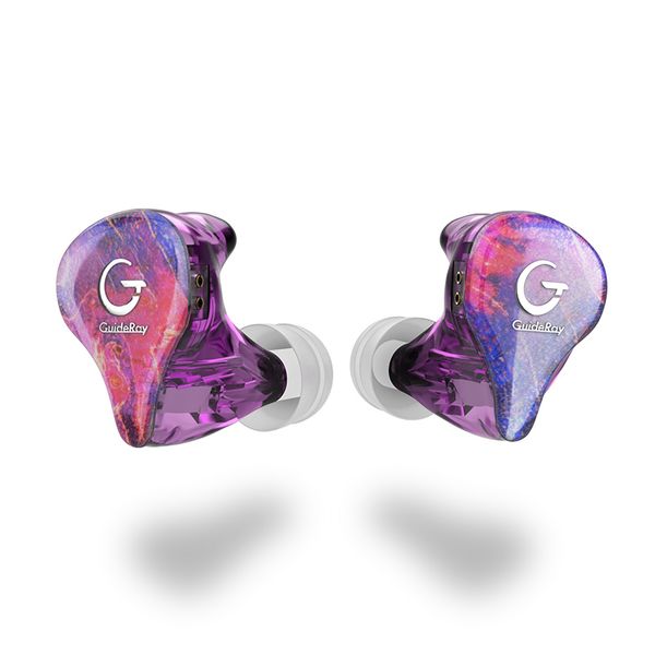 

guideray gr-i s 0.78mm 2pin hybrid earphone 1ba+1dd earbuds powerful stereo headset custom made hi-res dj gr-i18 /gr-i58/gr-i68