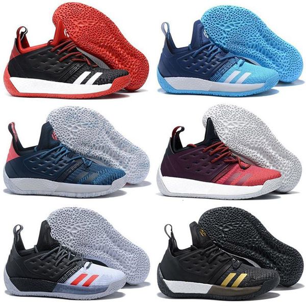 

shoes new arrival james harden 2 vol.2 men's basketball shoes wolf grey trainer sneakers sports running shoes, Black