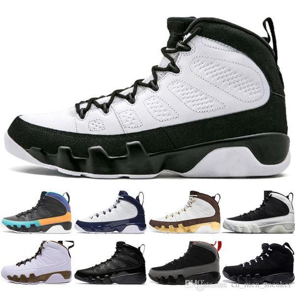 

with box in stock 9 9s dream it do it unc mop melo mens basketball shoes la og space jam men bred black anthracite sports sneakers designer, White;red