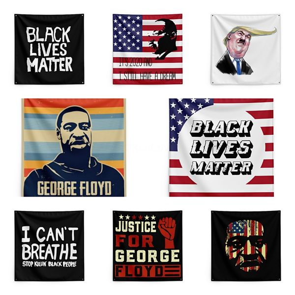 

fight for george floyd printing tapestry black lives matter 150*150cm tapestry #qa30037