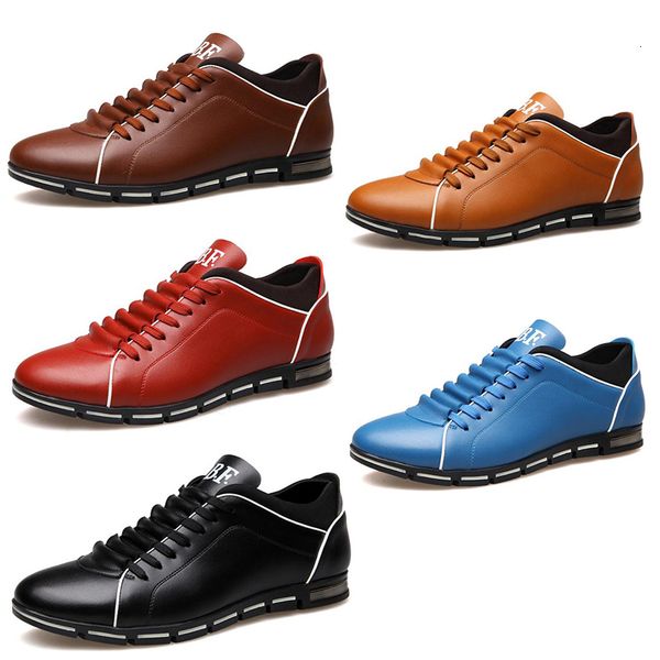 

new non-brand men casual shoes espadrilles triple black brown chestnut red blue mens trainers outdoor walking sneakers 38-47 style 10