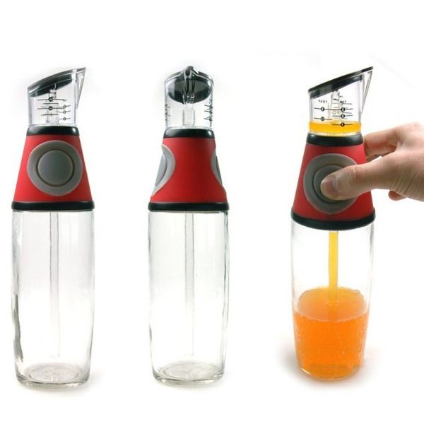 

durable press-type metering oil bottle healthy oil bottle kitchen utensils pressure measurement kettle cup kitchen supplies