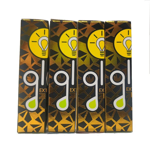 

Newest Glo Vape Cartridge 0.8ml 1ml Thick Oil Pyrex Tank Atomizer Hologram Packaging Box 510 Thread Ceramic Coil Empty Glo Vape Carts