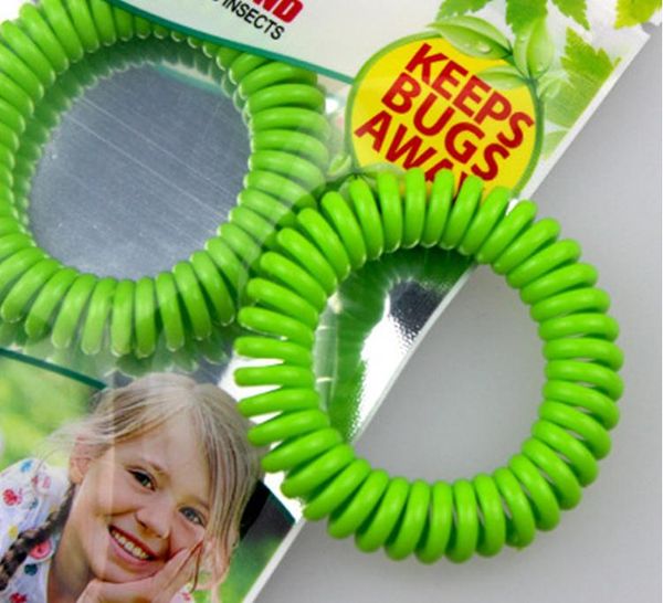 

anti- mosquito repellent bracelet anti mosquito bug pest repel wrist band bracelet insect repellent mozzie keep bugs away mixed color sn2264