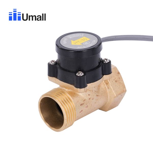 

ht30 1 one inch water flow sensor switch boosting pump full copper magnetic automatic electronic pressure valve controller 110v