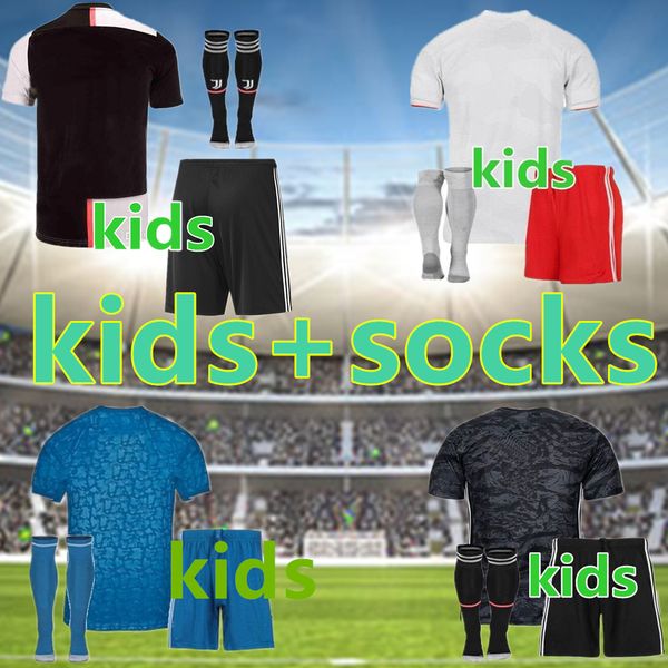 

19 20 "Ювентус" дети комплект футбол Джерси футбол рубашки униформа 2019 2020 ребенка