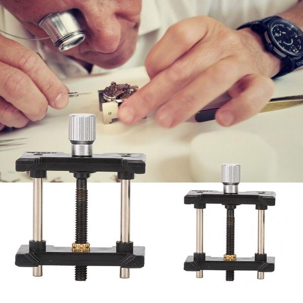 

2pcs/set plastic watch movement holder fixed base multi function for watchmaker watch clamp watches repairing accessory tools