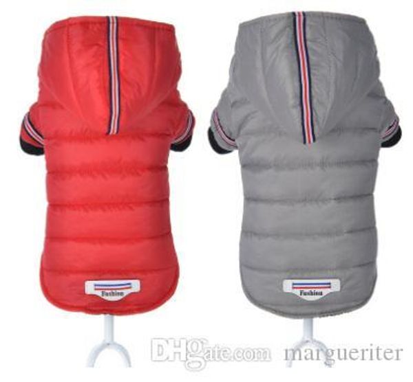 

pet dog winter clothes dog warm cotton coat dog puppy fashion hooded jacket new style costumes