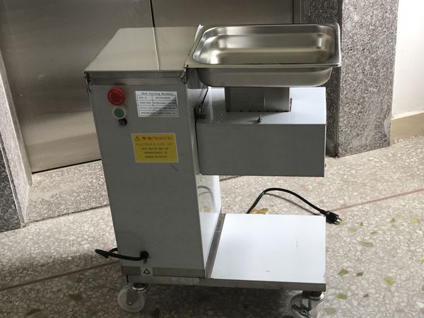 Elektrischer QE-Modell 110-V-Fleischschneider für Hähnchenbrust-Fleischschneider Rrestaurant-Fleischschneidemaschine