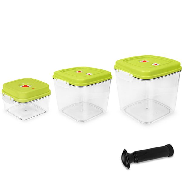 

storage container set with vacuum sealed airtight lid - quick marinator leak proof storage containers great for baby s