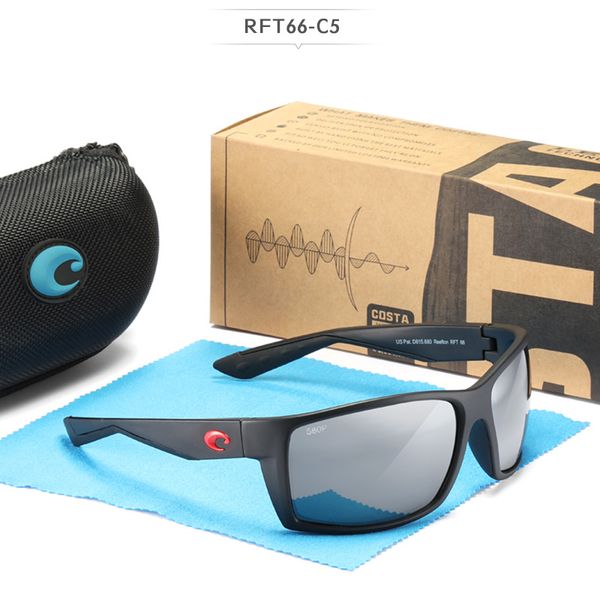 

costa sunglasses mens fashion sunglasses 580p polarized uv protection women luxury designer sunglasses costa reefton tr90 frame tac lens, White;black