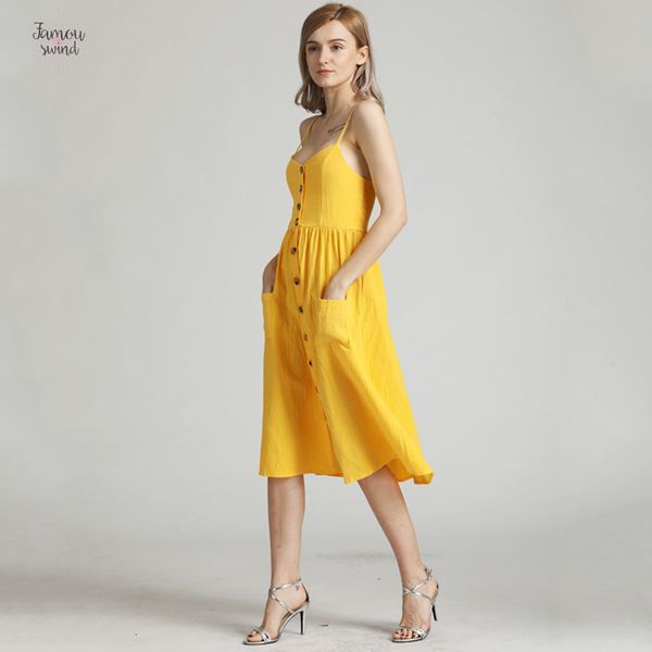 

casual summer midi dress women backless sundress straps beach dress bohemian floral pocket dresses female vestidos, Black;gray